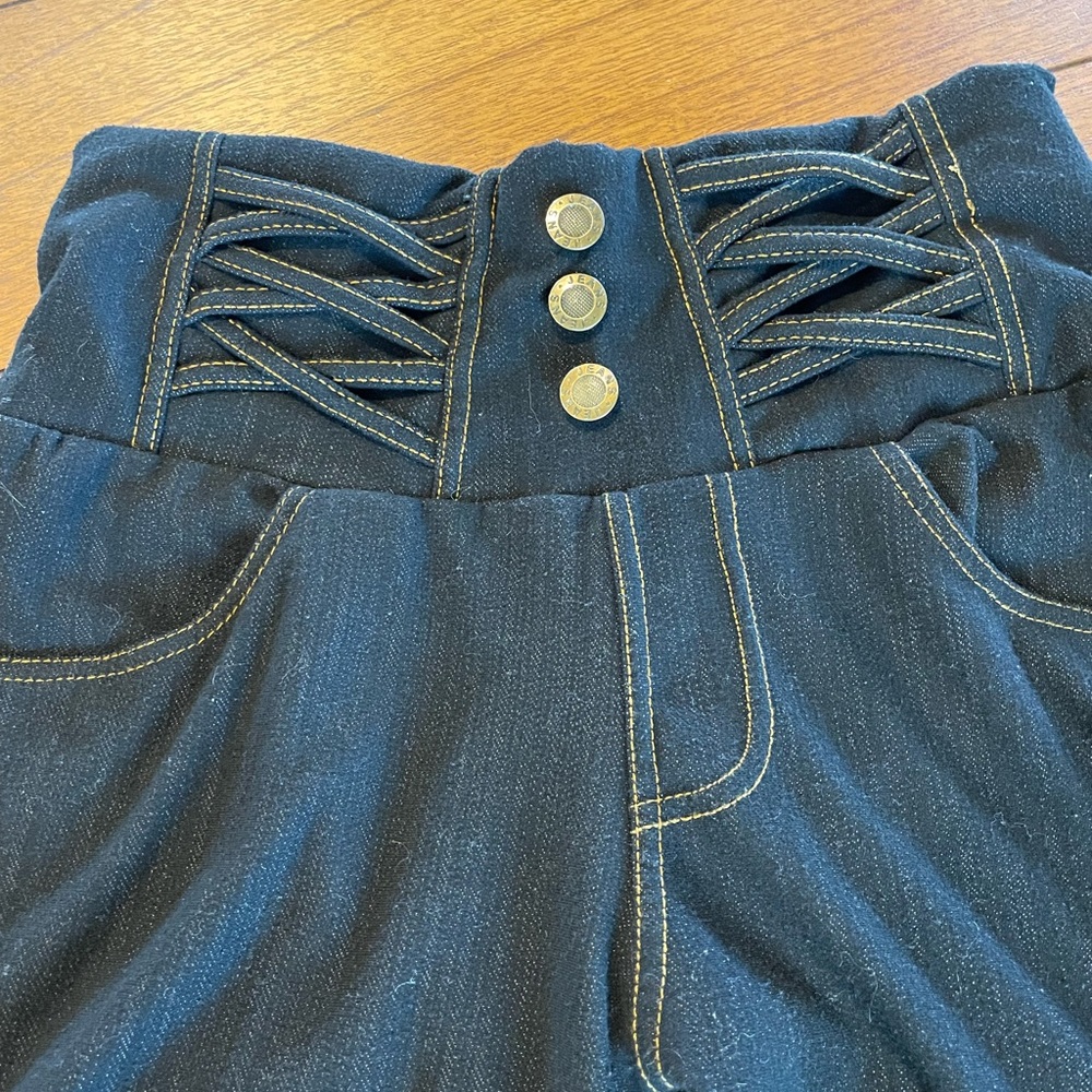 High waisted jeggings